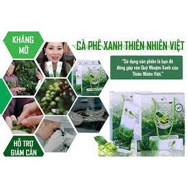 CAFE XANH H30 GÓI / HỘP LỚN