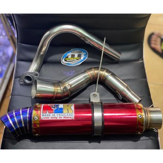 Lon tăng NLK 51 MM  + cổ pô inox 304 vario click125 sirius waves110 funeo125_Dochoixemaynhapkhau