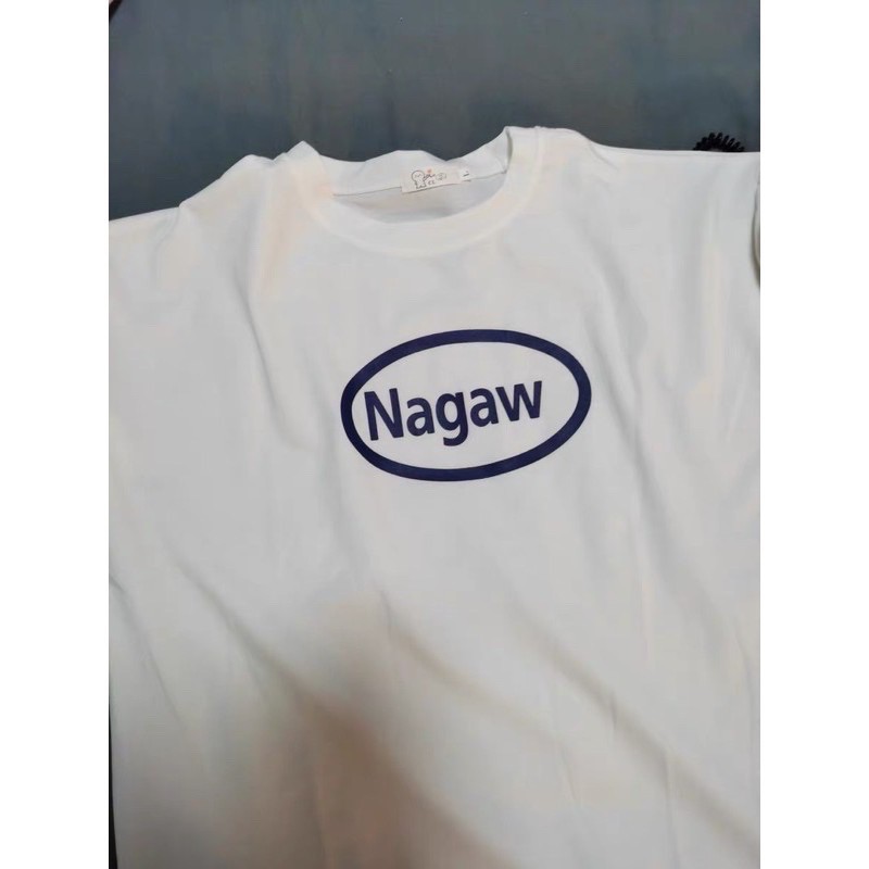 [Hàng cao cấp + ảnh thật] Áo thun tay lỡ, áo phông oversize unisex nam nữ Nagaw 4 màu trắng, đen, xám, đỏ đô | BigBuy360 - bigbuy360.vn