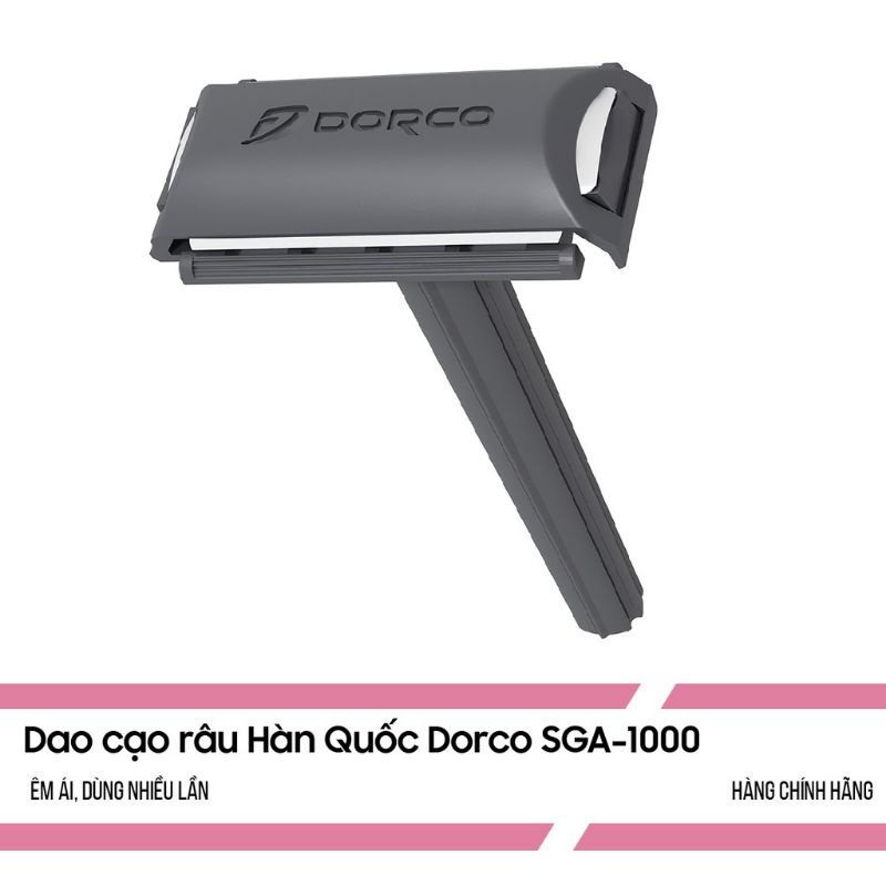 Dao Cạo Râu Lưỡi Lam Hàn Quốc Cao Cấp Dorco SGA 1000 (Nắp bật)