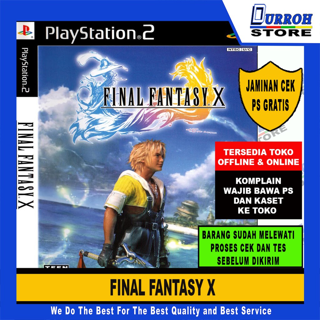 Băng Cát Sét Ps2 Final Fantasy X / Final Fantasy 10