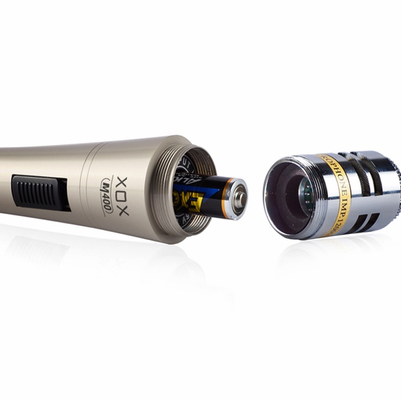 Micro Condenser XOX M400 Hát Karaoke Micrô tụ điện có dây cầm tay Cardioid