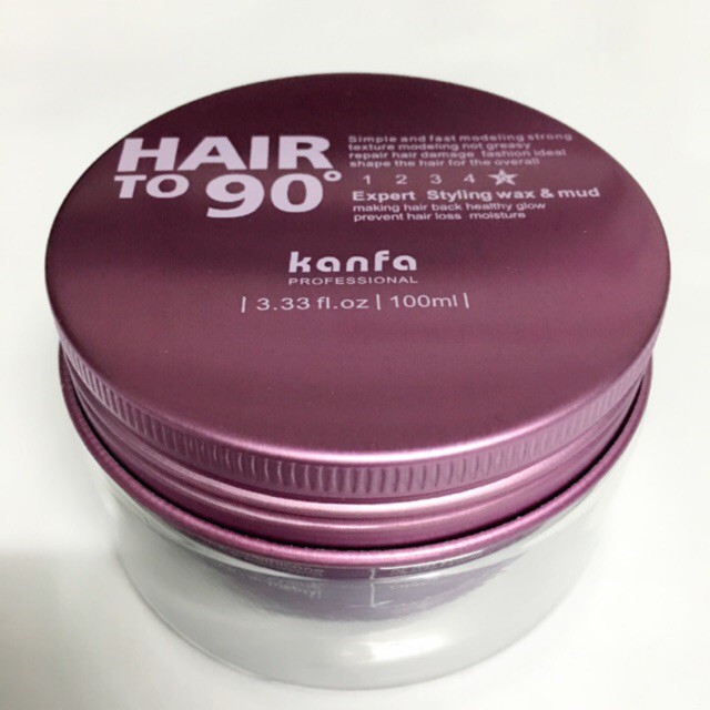 Sáp Vuốt Tóc Kanfa Hair to 90 ( Ảnh Chụp Bằng Điện Thoại ) Sbán nốt nghỉ