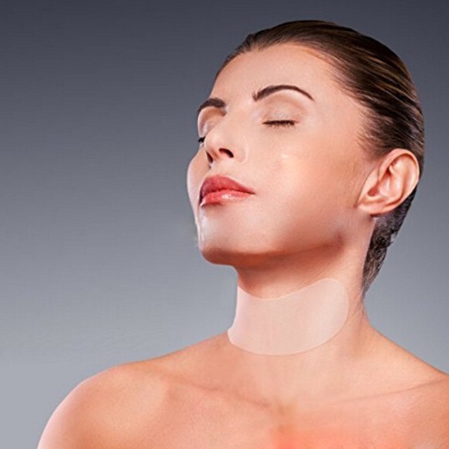 Tấm đệm silicon trong suốt giúp chăm sóc cổ tái sử dụng tiện lợi