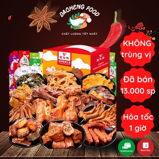 Set 36 món ăn vặt Trung Quốc cay ngon tự chọn đồ ăn vặt Sài Gòn vừa ngon vừa rẻ | Dacheng Food