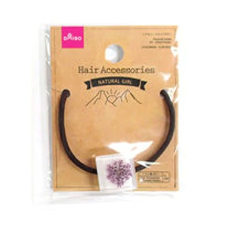 Daiso Cột tóc NT hình hoa khô