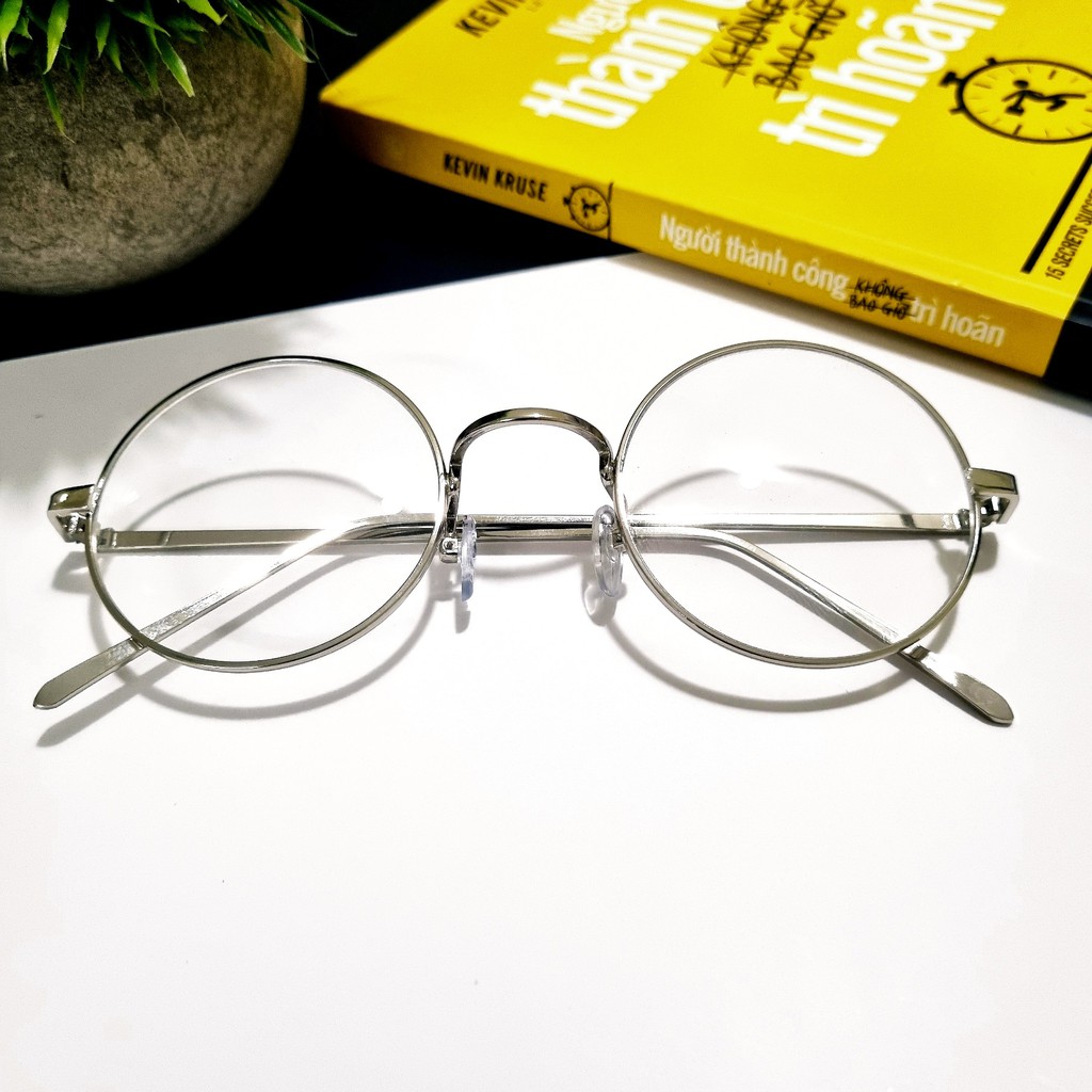 Gọng kính kim loại nobita Glasses Garden 38k - Có lắp mắt cận theo yêu cầu