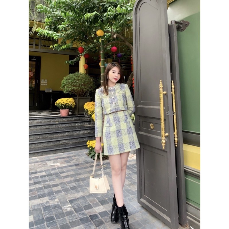 Set váy dạ tweed - GAVIN TWEED SET