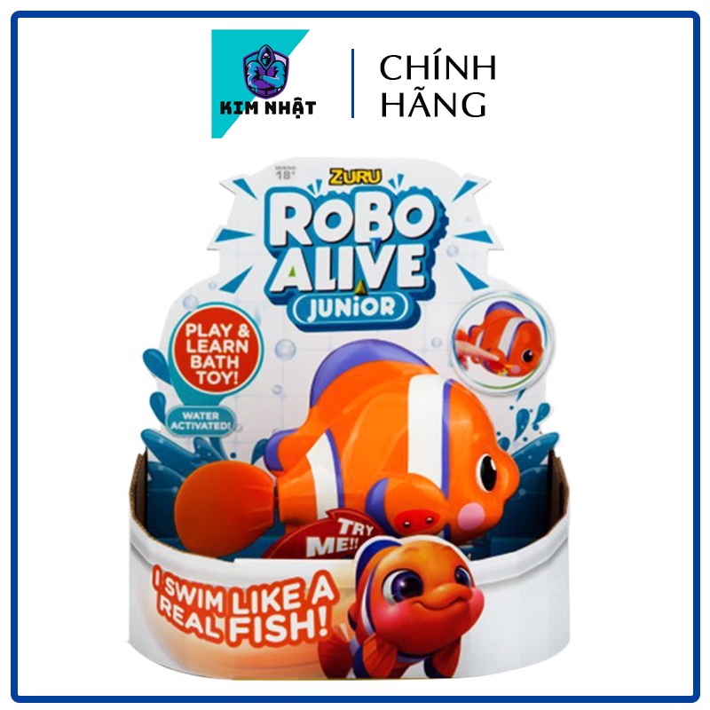 Chính hãng - Cá robot thông minh tự bơi siêu bền Zuru (Size lớn) - 25253
