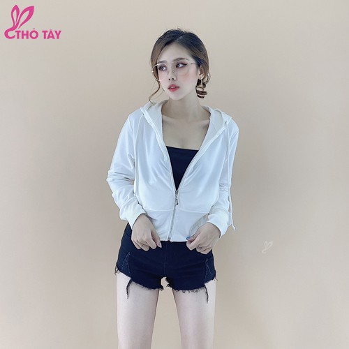 Áo khoác nữ trơn form coptop - THỎ TÂY | BigBuy360 - bigbuy360.vn