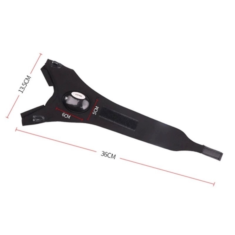 1 Găng Tay Hở Ngón Có Đèn LED Chống Nước Dùng Khi Đi Câu Cá / Đi Xe Đạp