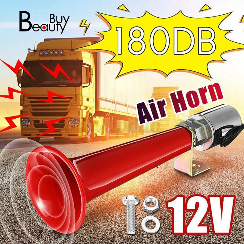 Còi hơi siêu lớn 12/24V 180DB chuyên dùng cho xe hơi tàu thủy