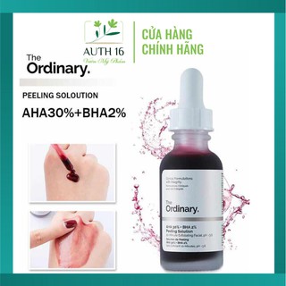 Tẩy da chết hóa học The Ordinary AHA 30% + BHA 2%
