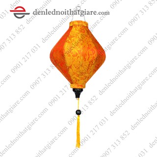 Đèn lồng HỘI AN vải lụa 20cm kiểu Bánh Ú 100A20