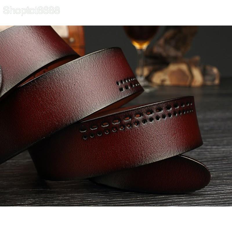Thắt lưng nam da thật 100% (Kho hàng Hà Nội)