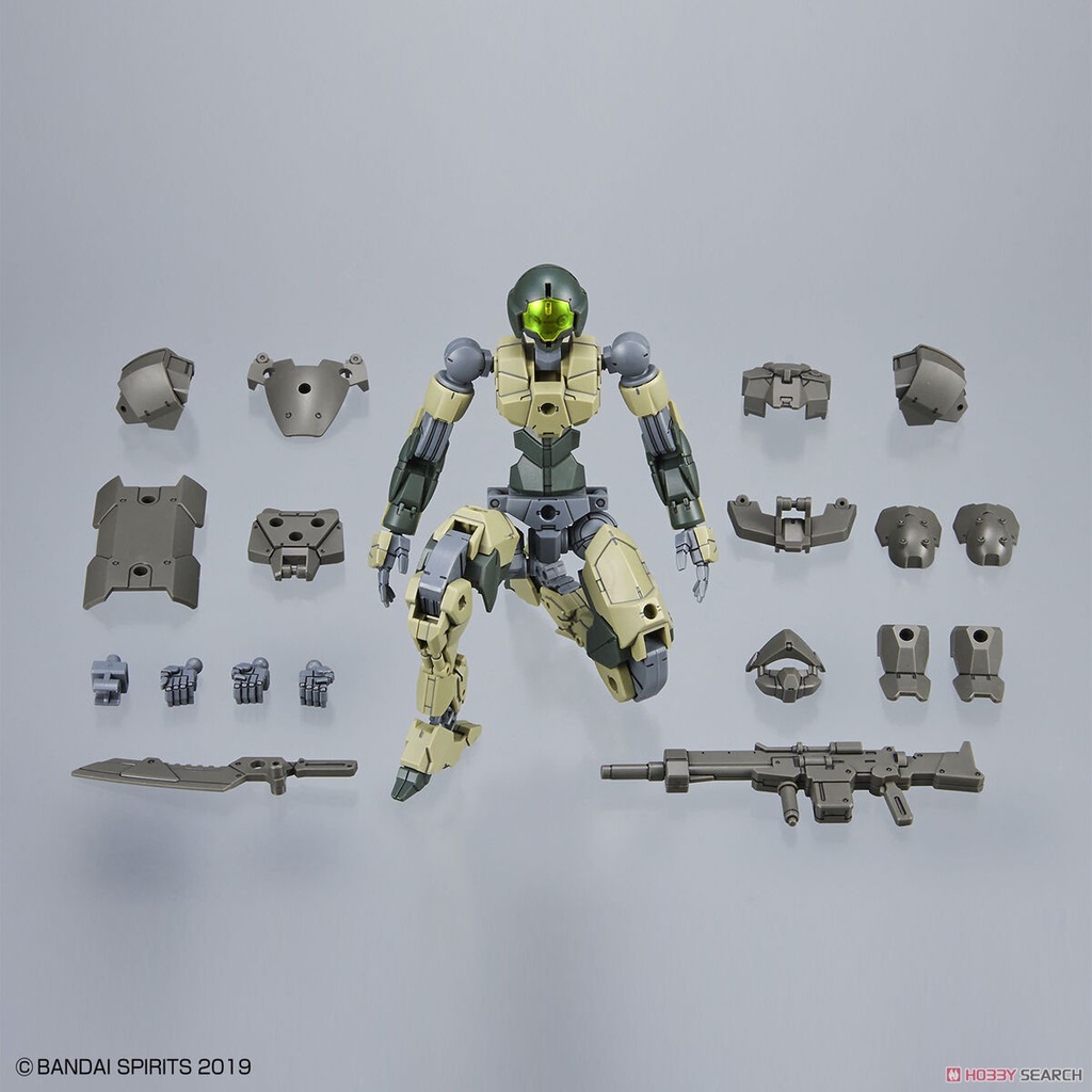 Mô Hình Lắp Ráp SPINATIO ARMY TYPE EXM-A9a 30MM 1/144 Bandai 30 Minutes Missions Đồ Chơi Anime Nhật