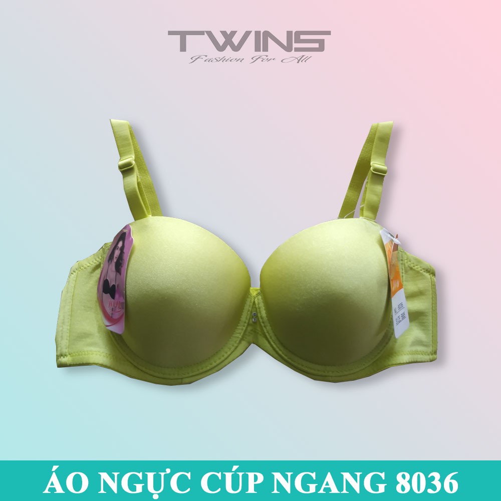 Áo ngực cúp ngang có gọng mút mỏng có thể tháo rời Joy 8036