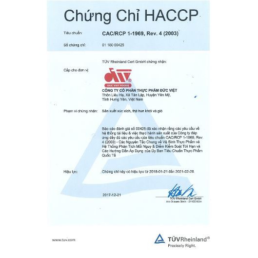 COMBO 5 gói XÚC XÍCH NUREMBE - ĐỨC VIỆT