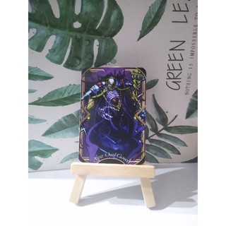 Thẻ bài custom card anime OverLord để sưu tầm tự chọn Ainz Ooal Gown