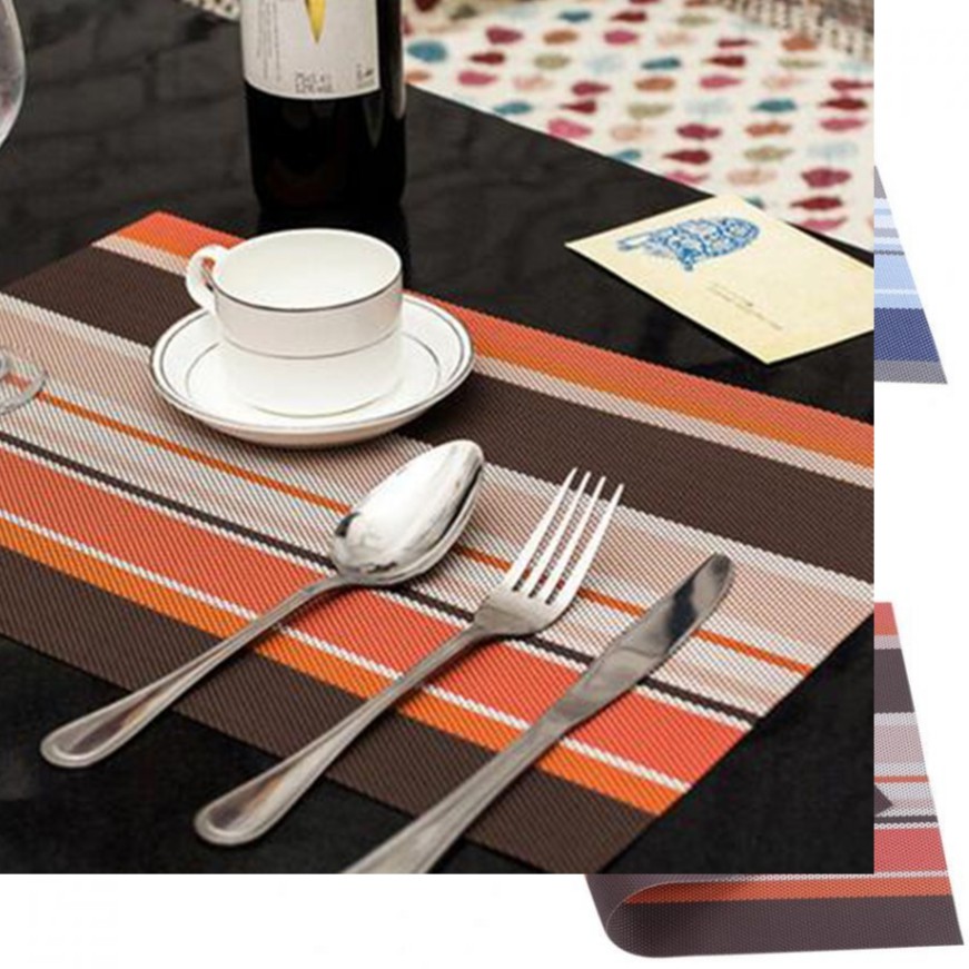 Tấm trải bàn ăn sang trọng nhựa PVC,khăn trải bàn ăn dùng trong nhà hàng