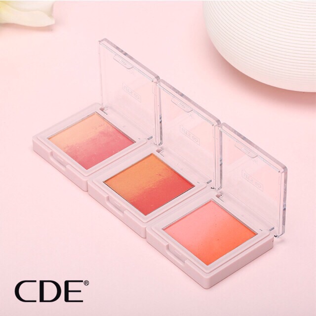 MÁ HỒNG LOANG HỘP VUÔNG CDE Ombre Blush