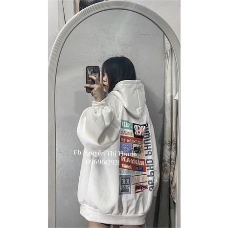 Áo hoodie nỉ bông tay bồng | BigBuy360 - bigbuy360.vn