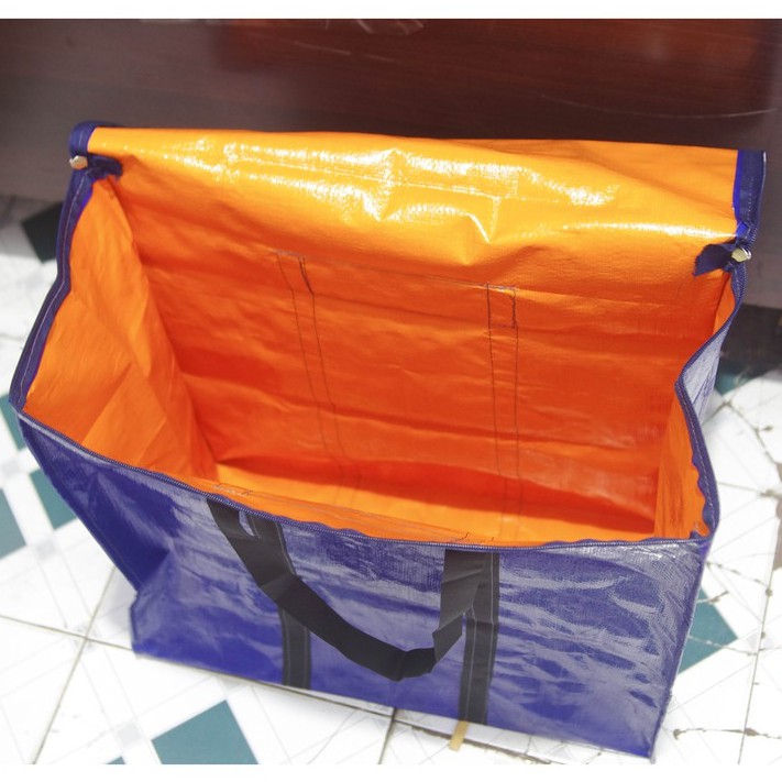 Túi dứa có dây kéo, may từ bạt chính hãng Tú Phương - Túi bạt đựng đồ chịu tải trên 20kg