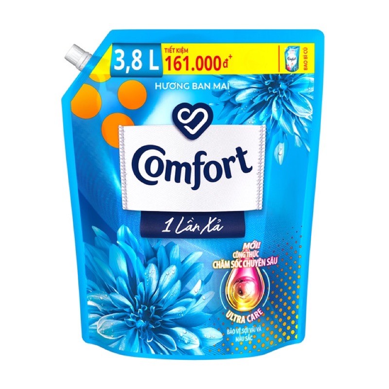 Túi nước xả vải Comfort 3,8L (mẫu mới)