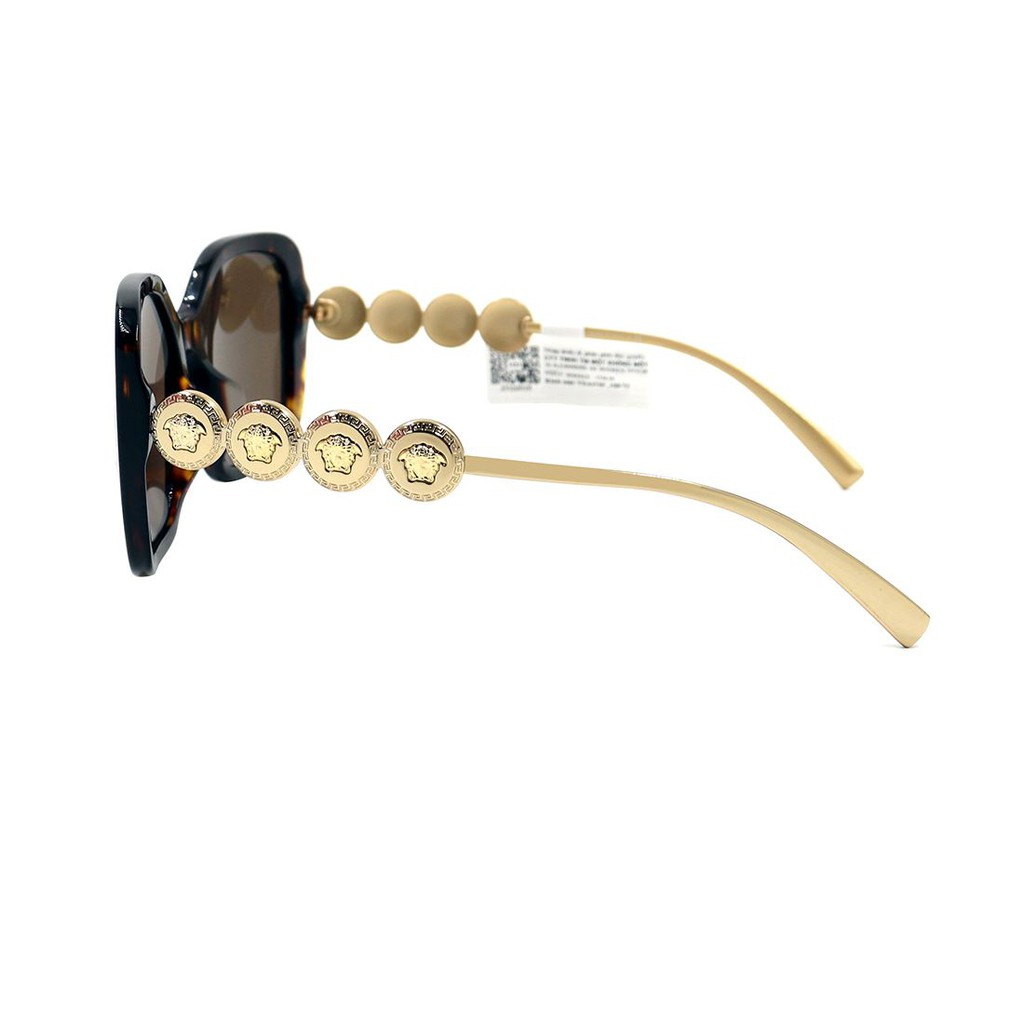 Kính mát nam nữ thời trang Versace VE4375F chính hãng, thiết kế dễ đeo bảo vệ mắt