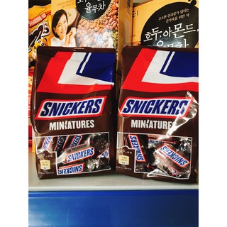 Chocolate Snickers miniature 150gr