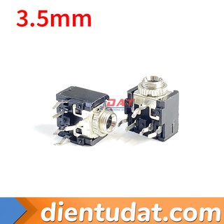 Jack audio 3.5mm 5 chân có ren đai ốc pj-0356-5p