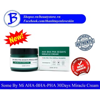 Kem dưỡng da Some By Mi AHA BHA PHA 30 Days Miracle Cream dành cho da mụn