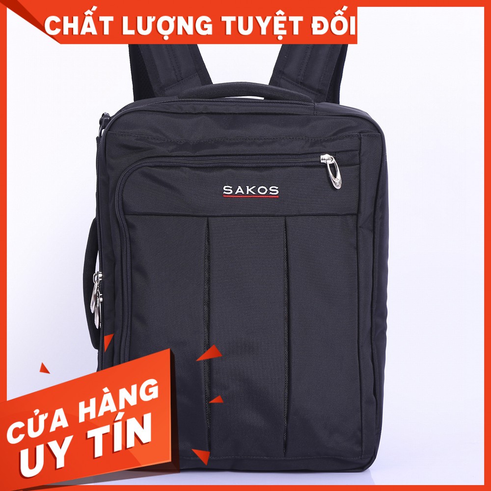 "HOT SALE" Cặp đa năng SAKOS FLASH 11 (Đen xám)