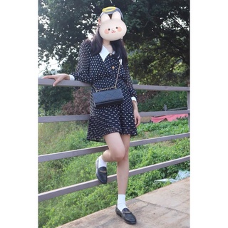 Đầm chấm bi zara