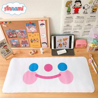 Thảm lót chuột ngồi máy tính họa tiết mặt cười đáng yêu