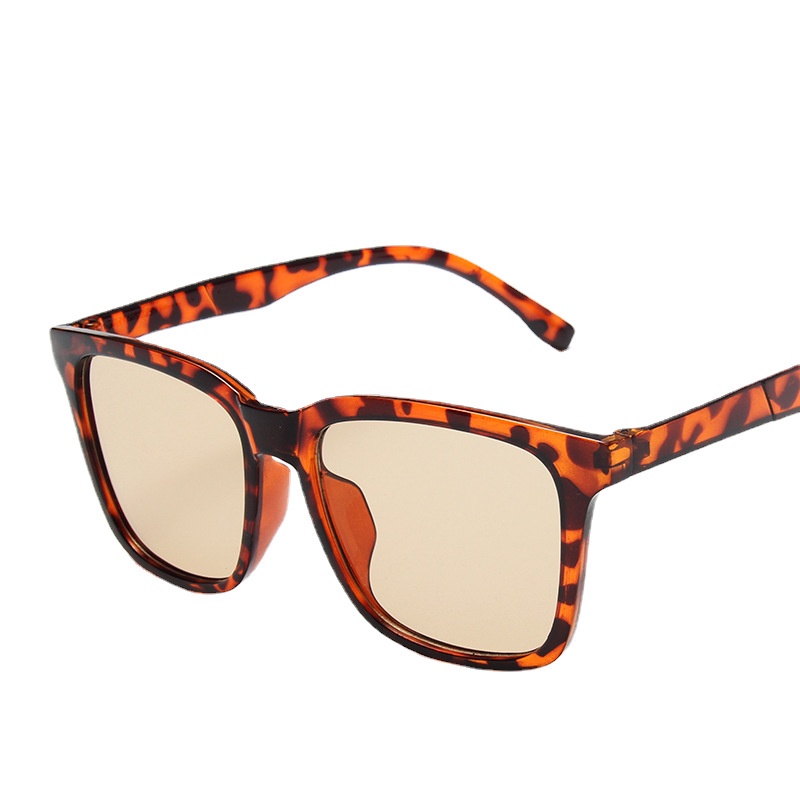 Kính Mát Thời Trang Khung Vuông Nhiều Màu Sắc Kiểu Hàn Quốc