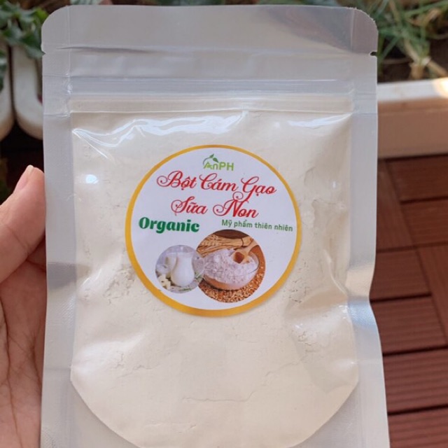 Bột cám gạo sữa non organic