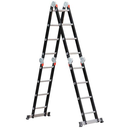 Thang nhôm gấp đa năng 4 đoạn Advindeq ADM-104(cao 2m3)