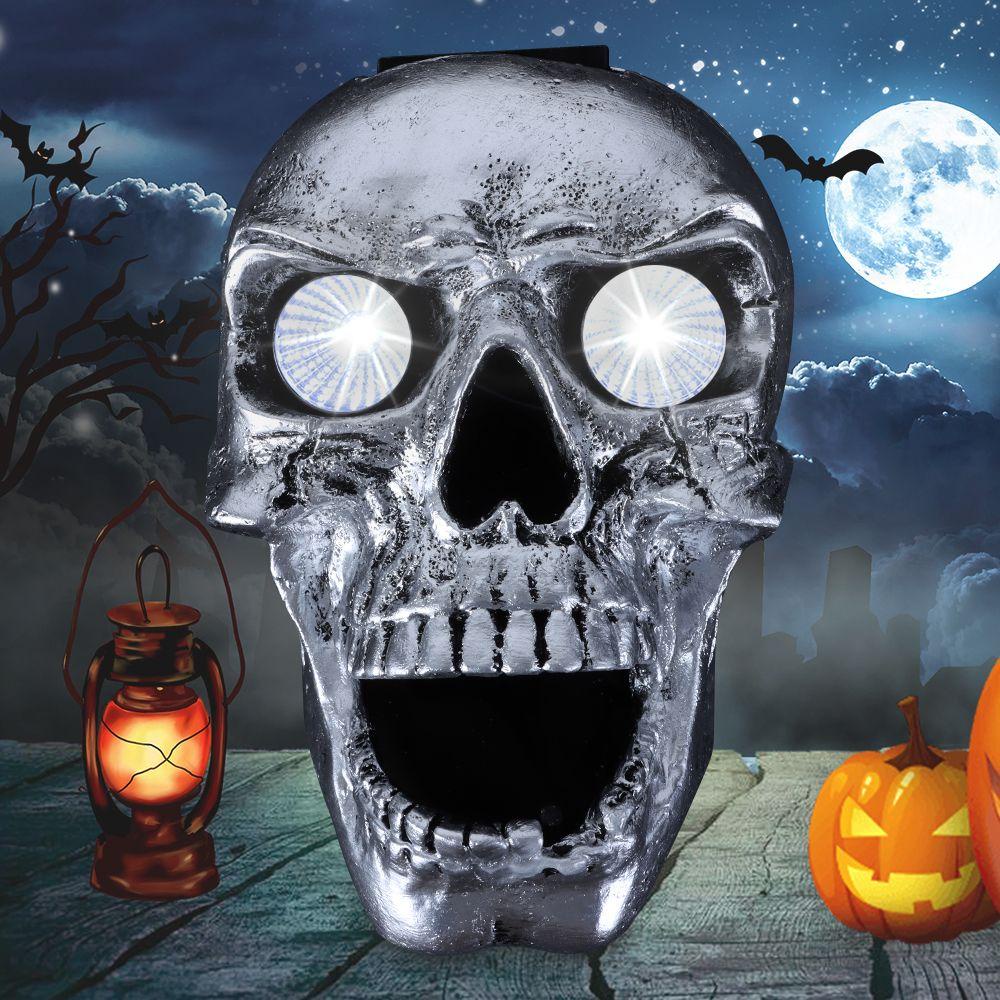 WTTLE Đèn Pha LED HìNh ĐầU Lâu KiểU Halloween