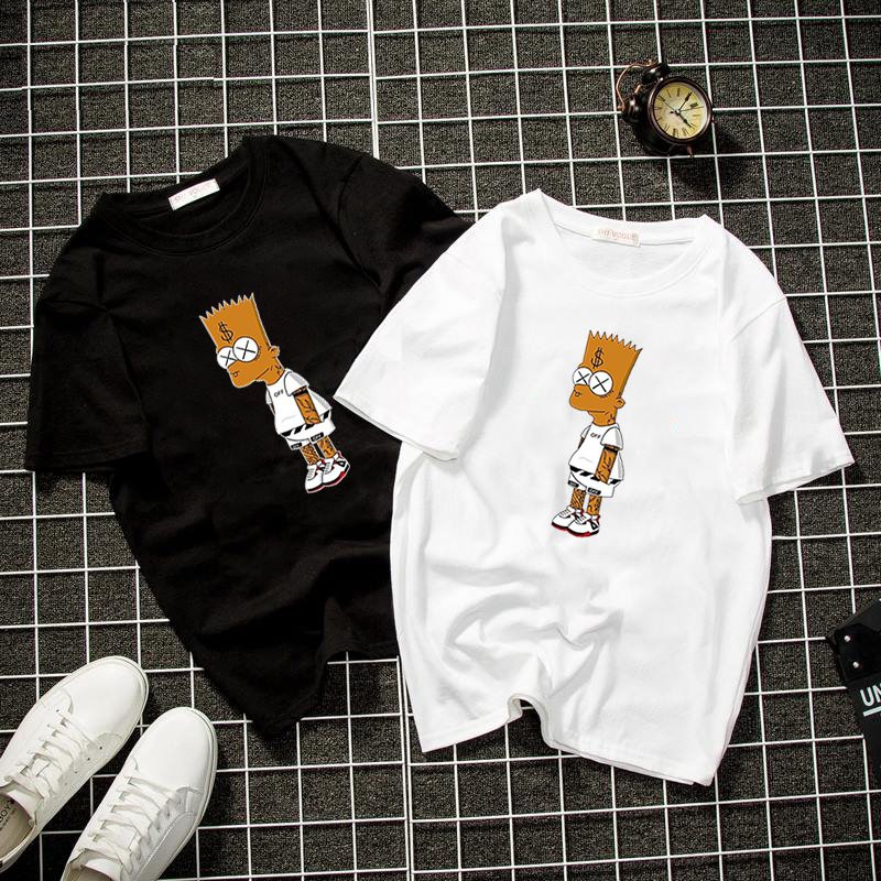 Áo thun form rộng unisex phong cách hypebeast vải dày mịn 2019T22071