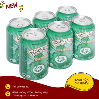 6 lon trà bí đao Wonderfarm 310ml