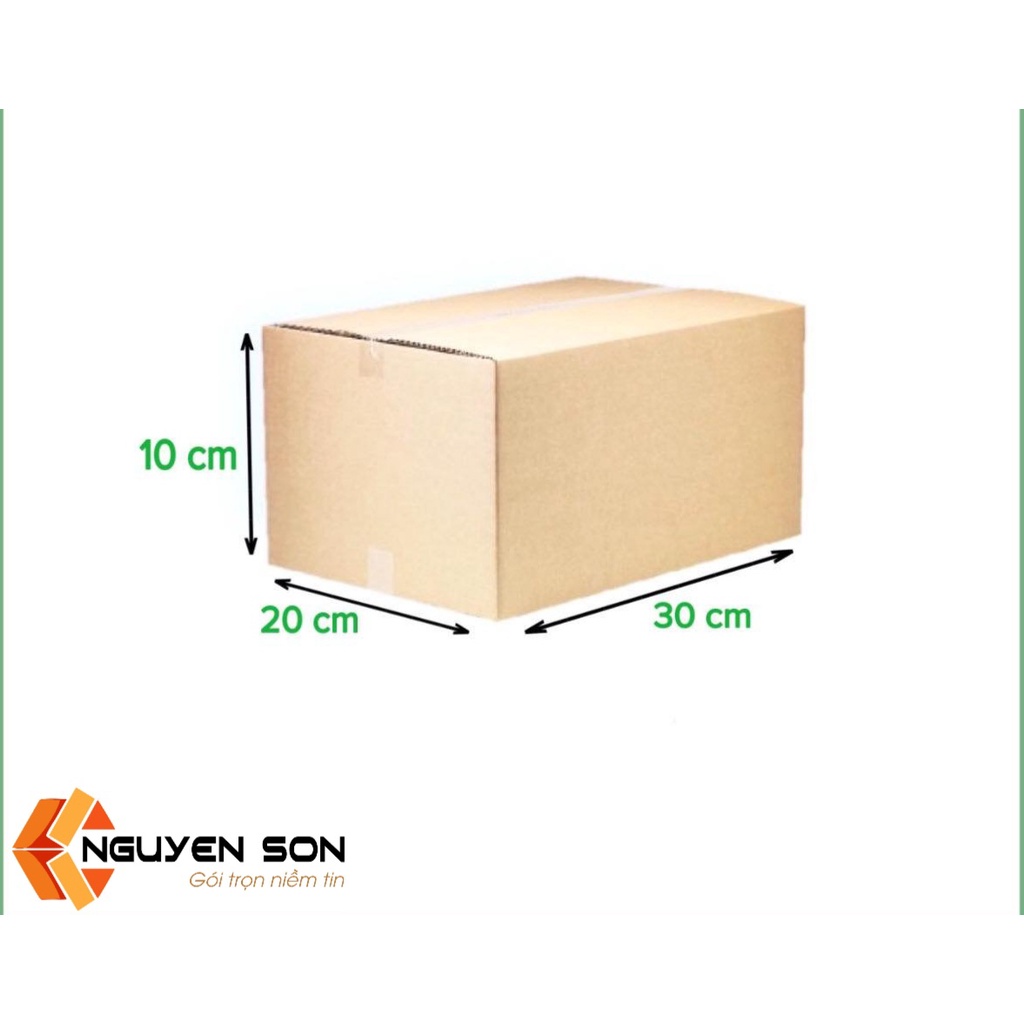 COMBO 10 HỘP 30x20x10 Hộp Carton Đóng Gói Hàng Hóa - Cần Thơ