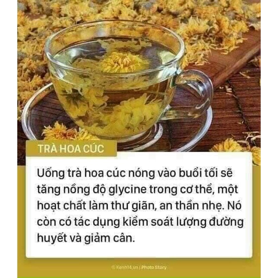 Trà Hoa Cúc Đường Phèn Mật Ong DTFood 500g