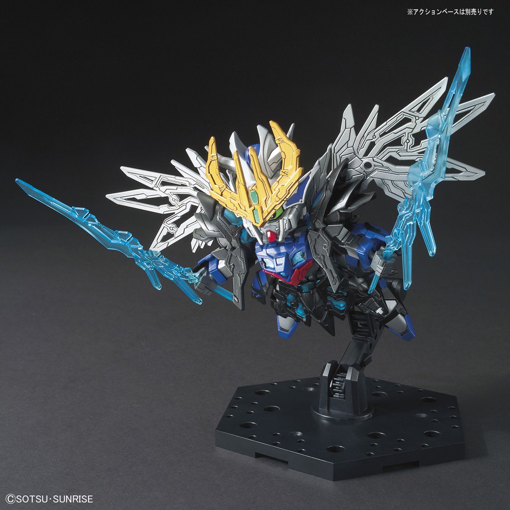 Mô hình lắp ráp SD Tam Quốc Sangoku Soketsuden Cao Cao Wing Gundam Tào Tháo Bandai 04