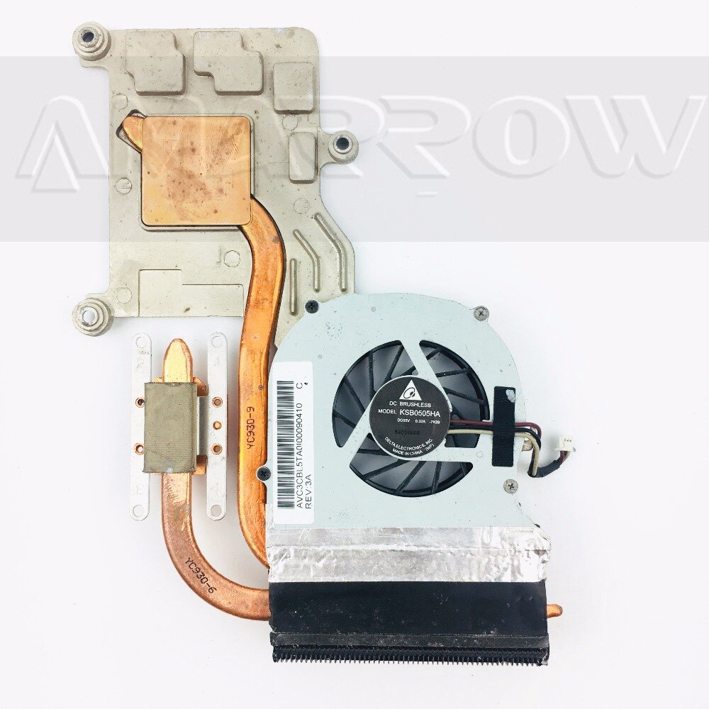 Máy tính xách tay chính hãng CPU Làm mát tản nhiệt FAN Cpu Cooler cho TOSHIBA P300 P305