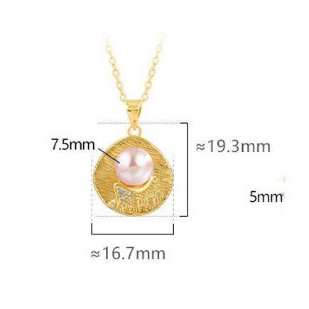 Bộ Phụ Kiện Trang Sức Ngọc Trai Mặt Lá Sen Phong Cách Cổ Điển Cho Phái Nữ BNT609 - Bảo Ngọc Jewelry
