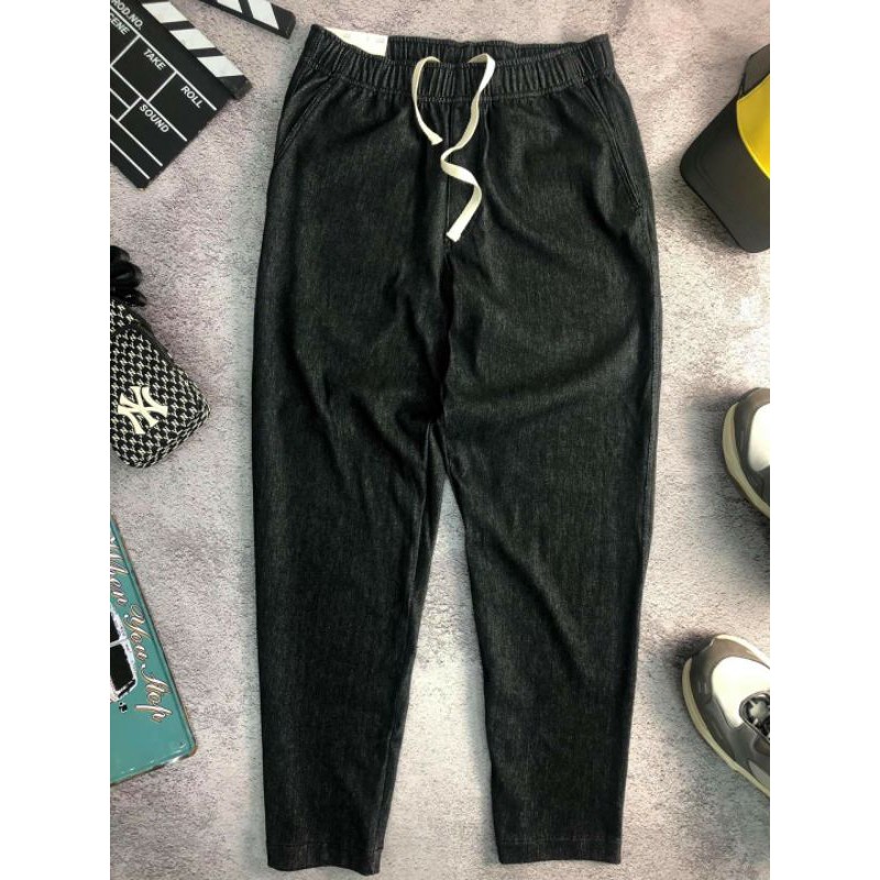 [Mã SKAMAP6 giảm 8% TỐI ĐA 50K đơn250K] [Auth]Quần Nỉ Nam Uniqlo Jersey Relaxed Ankle Pants -434930(Có Sẵn) | BigBuy360 - bigbuy360.vn