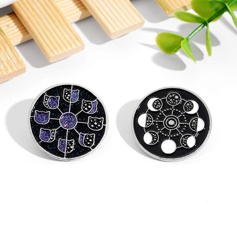 Huy Hiệu Cài Áo Hình Chú Mèo Dễ Thương