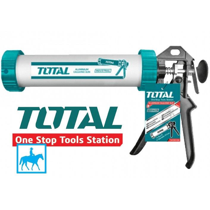 Total Súng Bắn Bơm Keo Silicon Thân Nhôm 9inch 250mm THT20109 Điện Sài Gòn