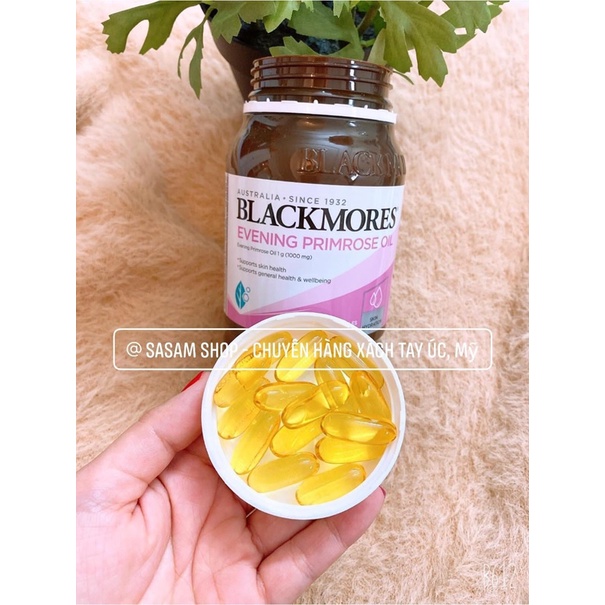 Tinh Dầu Hoa Anh Thảo Blackmores Evening Primrose Oil 190 Viên Tăng Nội Tiết Tố Khả Năng Thụ Thai